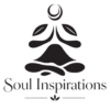 Soul Inspirations logo with a stylized figure in a meditation pose