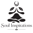 Soul Inspirations logo with a stylized figure in a meditation pose