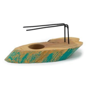 Elegant Palo Santo heater made from Gamel wood, perfect for creating a calming atmosphere.