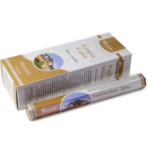 Aromatika Charcoal Free Hex Incense sticks for purifying the home environment.