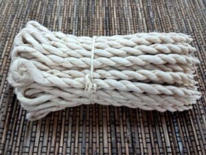 Handmade spikenard rope incense with a rich blend of Himalayan herbs.
