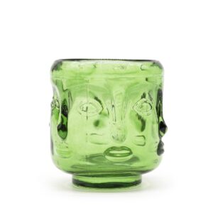 Garden Jade Buddha Faces Candle Jar for a serene home atmosphere.