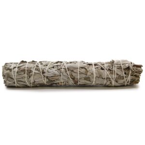 White sage smudge stick for cleansing and purifying spaces.