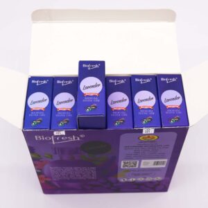 Lavender backflow incense cones creating a calming atmosphere.