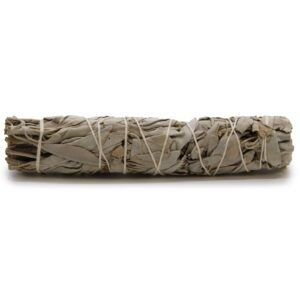 White sage smudge stick for cleansing and purifying spaces.