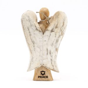 15cm Hati-Hati Angel figurine symbolising peace for home decor.