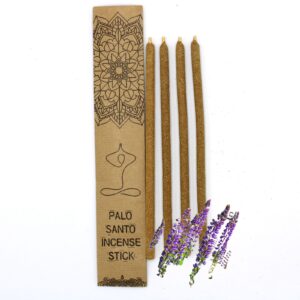 Large Palo Santo incense sticks in a natural setting, perfect for mindful living.