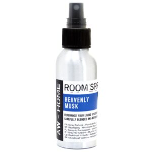 100ml room spray in aluminium bottle with a heavenly musk scent.