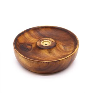 Yin and Yang incense stick and cone burner disc for mindful living.