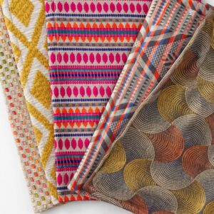 Classic Cushion Cover in Urban Swirl design with layered circular patterns.