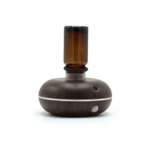Mini essential oil nebulizer with USB-C and motion detection feature.
