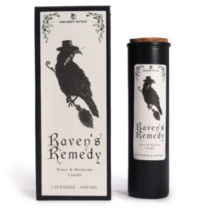 Ancient Witch Ritual Candle in elegant gift box with spell card