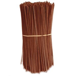 Brown reed diffuser sticks for home fragrance and aromatherapy use.