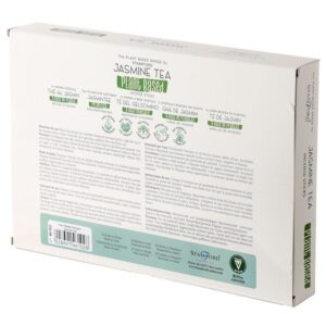 Jasmine tea incense sticks in a decorative box, perfect for mindful living.