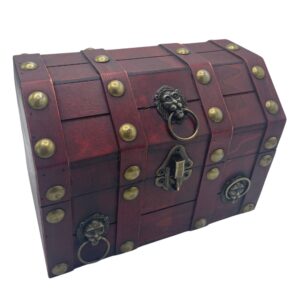 Large tan treasure chest for storing spiritual gifts and home fragrances.