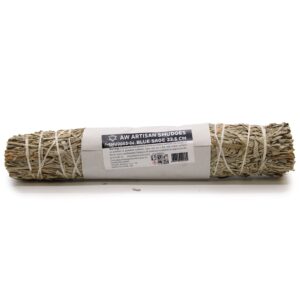 Blue sage smudge stick for cleansing and creating a calming atmosphere.