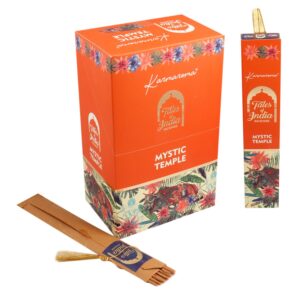 Tales of India Incense - Mystic Temple with elegant packaging and calming design.
