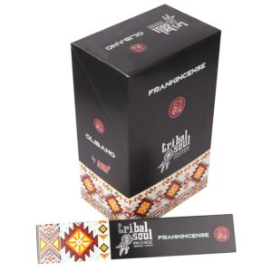 Tribal Soul Incense Sticks in a decorative packaging with a calming design.