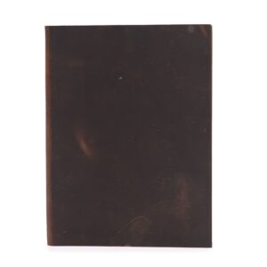 Black Tan Daily Notebook with 100 lined pages, perfect for mindful living.