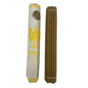 Rolled pack of 30 hand-rolled Tibetan incense sticks with a spiritual fragrance.