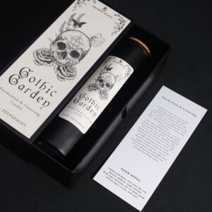 Gothic Garden candle from Soul Inspirations, designed for cleansing and purification.