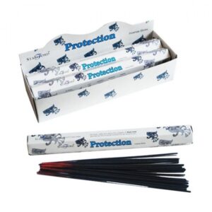 Hexagonal incense sticks in a stylish holder, perfect for relaxation.