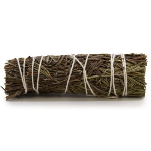 Romero sage smudge stick for cleansing and purifying spaces.