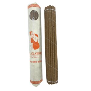 Pack of 30 hand-rolled Tibetan incense sticks with a relaxing fragrance.