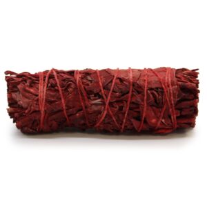 Dragon Blood smudge stick for cleansing and enhancing energy.