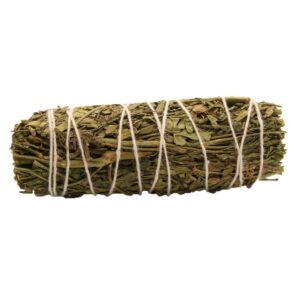 Ruda Rue Sage smudge stick for cleansing and purifying spaces.