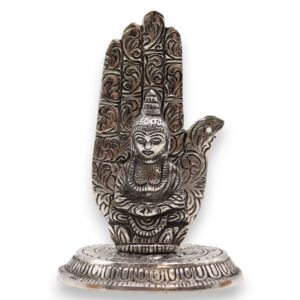 Buddha hand incense holder designed for standard incense sticks.