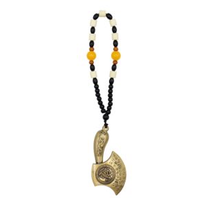 Feng Shui hanging axe symbolising authority and protection for home decor.