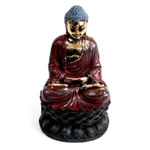 Antique Buddha statue, perfect for enhancing meditation spaces and home decor.