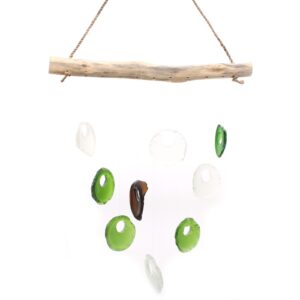 Assorted bottle bottoms chime for home decoration and relaxation.