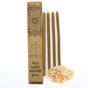 Large Palo Santo incense sticks with a calming aroma for mindful living.