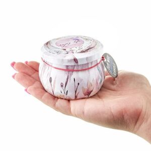 Colourful tin candle featuring unicorn design and moonstone scent.