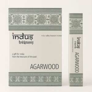 Hand-rolled Agarwood incense sticks in elegant packaging.