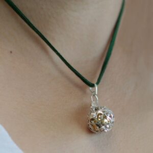 Silver Angel Bell Romance crafted in Bali, symbolising love and connection.