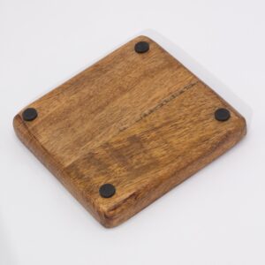 Maroon mushroom design trinket tray, perfect for home decor and gifting.