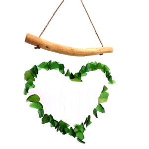 Green Love Chime, perfect for enhancing your home ambiance and relaxation.