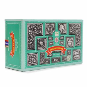 Super Hit Arabian Night incense sticks in a decorative box.