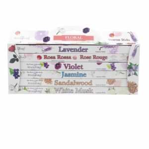 Stamford Gift Set featuring six boxes of fragrant incense sticks for a calming atmosphere.
