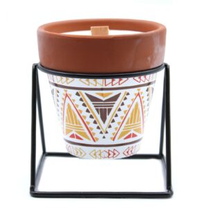 Agnes + Cat Sage Herb Garden Candle with earthy aroma for calming spaces