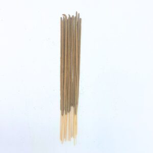 Golden Palo Santo and Rosemary incense for a calming atmosphere.