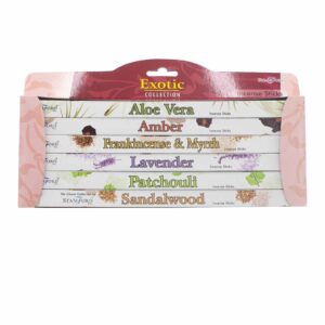 Stamford Gift Set featuring six boxes of aromatic incense sticks for a calming atmosphere.