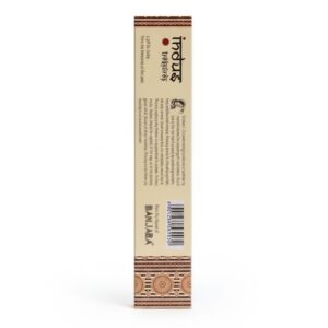 Hand-rolled sandalwood incense sticks for a calming atmosphere.