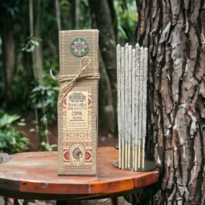 Handmade Copal resin sticks for meditation and mindfulness rituals.