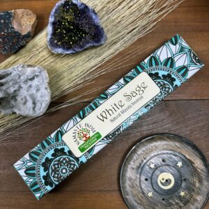 Namaste Mandala Masala Incense sticks with elegant packaging featuring mandala patterns.