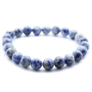 Stretch Sodalite Power Bracelet, perfect for any outfit and occasion.
