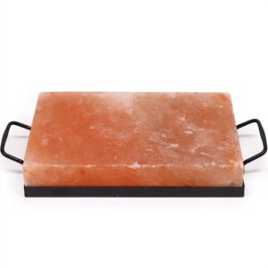Himalayan salt BBQ cooking plate ideal for grilling and serving
